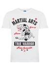 Футболка LEADER "True Warrior" белая