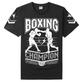 Футболка LEADER БОКС CHAMP чёрная