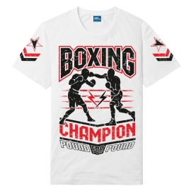 Футболка LEADER БОКС CHAMP белая