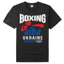 Футболка LEADER БОКС AIBA чёрная