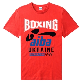 Футболка LEADER БОКС AIBA красная