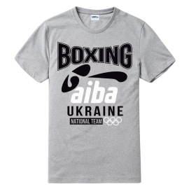 Футболка LEADER БОКС AIBA меланж