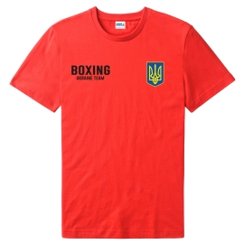Футболка LEADER БОКС красная