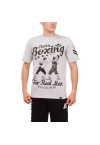 Футболка LEADER "Old School Boxing" серая
