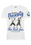 Футболка LEADER "Old School Boxing" white