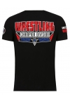 Футболка LEADER WRESTLING UWW чёрная
