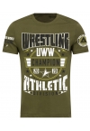 Футболка LEADER WRESTLING UWW хаки