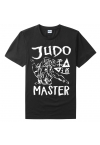 Футболка LEADER ДЗЮДО MASTER чёрная