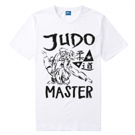 Футболка LEADER ДЗЮДО MASTER белая