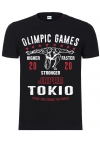 Футболка LEADER "OLIMPIC GAMES Tokio 2020" чёрная