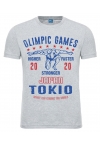 Футболка LEADER "OLIMPIC GAMES Tokio 2020" серая