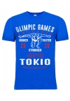 Футболка LEADE "OLIMPIC GAMES Tokio 2020" электрик