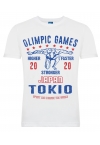 Футболка LEADE "OLIMPIC GAMES Tokio 2020" белая