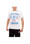 Футболка LEADE "OLIMPIC GAMES Tokio 2020" белая
