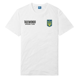 Футболка LEADER ТХЭКВОНДО белая